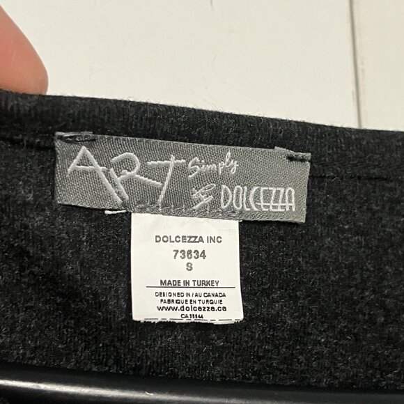 Art Simply by Dolcezza Kamiros Dress Womens S Keyhole Lagenlook Artsy Boho - Picture 5 of 8